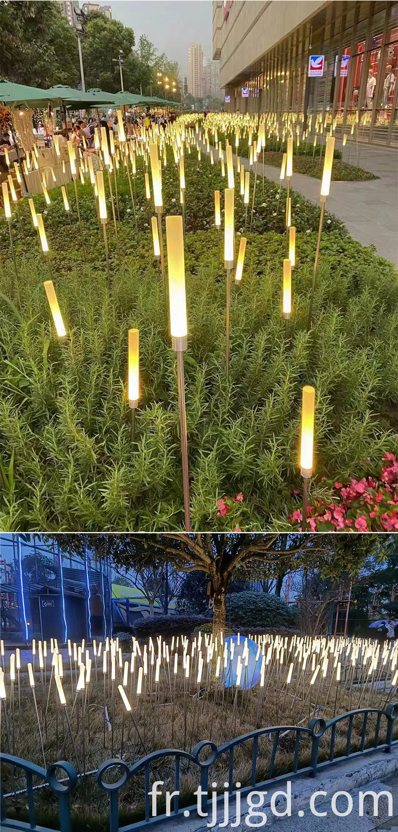 Led Reed Flower Lights